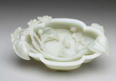 图片[2]-Jade begonia-shaped washer, Qing dynasty (1644-1911)-China Archive